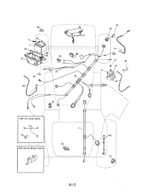 Electrical parts for Craftsman Front-Engine Lawn Tractor 917288040 from AppliancePartsPros.com