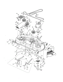 Mower parts for Craftsman Front-Engine Lawn Tractor 917288040 from AppliancePartsPros.com