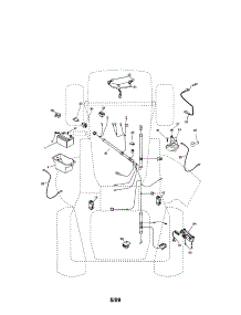 Electrical parts for Craftsman Front-Engine Lawn Tractor 917288050 from AppliancePartsPros.com
