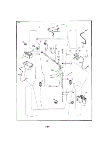 Electrical parts for Craftsman Front-Engine Lawn Tractor 917288071 from AppliancePartsPros.com