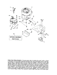 Engine parts for Craftsman Front-Engine Lawn Tractor 917288090 from AppliancePartsPros.com