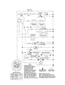 Schematic Diagram parts for Craftsman Front-Engine Lawn Tractor 917288100 from AppliancePartsPros.com