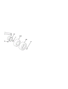 Wheels And Tires parts for Craftsman Front-Engine Lawn Tractor 917288101 from AppliancePartsPros.com