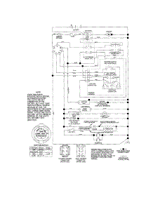 Schematic Diagram parts for Craftsman Front-Engine Lawn Tractor 917288110 from AppliancePartsPros.com