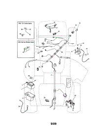 Electrical parts for Craftsman Front-Engine Lawn Tractor 917288111 from AppliancePartsPros.com