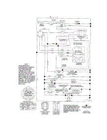 Schematic Diagram parts for Craftsman Front-Engine Lawn Tractor 917288111 from AppliancePartsPros.com
