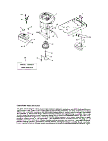 Engine parts for Craftsman Front-Engine Lawn Tractor 917288112 from AppliancePartsPros.com