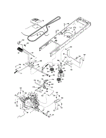 Ground Drive parts for Craftsman Front-Engine Lawn Tractor 917288120 from AppliancePartsPros.com