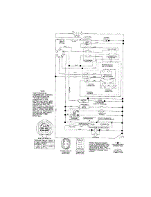 Schematic Diagram parts for Craftsman Front-Engine Lawn Tractor 917288120 from AppliancePartsPros.com