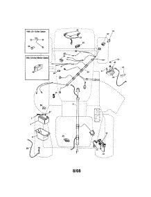 Electrical parts for Craftsman Front-Engine Lawn Tractor 917288123 from AppliancePartsPros.com