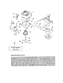 Engine parts for Craftsman Front-Engine Lawn Tractor 917288123 from AppliancePartsPros.com