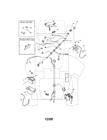 Electrical parts for Craftsman Front-Engine Lawn Tractor 917288130 from AppliancePartsPros.com