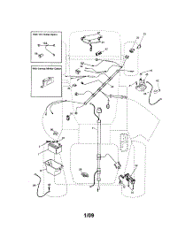 Electrical parts for Craftsman Front-Engine Lawn Tractor 917288132 from AppliancePartsPros.com
