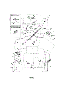Electrical parts for Craftsman Front-Engine Lawn Tractor 917288141 from AppliancePartsPros.com