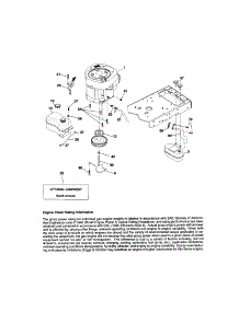 Engine parts for Craftsman Front-Engine Lawn Tractor 917288142 from AppliancePartsPros.com