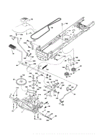 Drive parts for Craftsman Front-Engine Lawn Tractor 917288150 from AppliancePartsPros.com