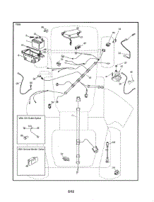 Electrical parts for Craftsman Front-Engine Lawn Tractor 917288161 from AppliancePartsPros.com