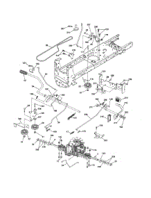 Drive parts for Craftsman Front-Engine Lawn Tractor 917288162 from AppliancePartsPros.com
