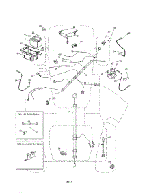 Electrical parts for Craftsman Front-Engine Lawn Tractor 917288163 from AppliancePartsPros.com