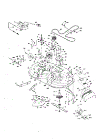 Mower parts for Craftsman Front-Engine Lawn Tractor 917288163 from AppliancePartsPros.com