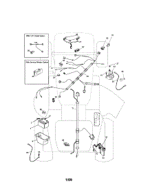Electrical parts for Craftsman Front-Engine Lawn Tractor 917288210 from AppliancePartsPros.com