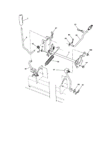 Lift parts for Craftsman Front-Engine Lawn Tractor 917288210 from AppliancePartsPros.com