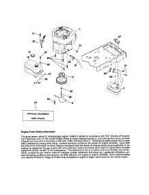 Engine parts for Craftsman Front-Engine Lawn Tractor 917288211 from AppliancePartsPros.com