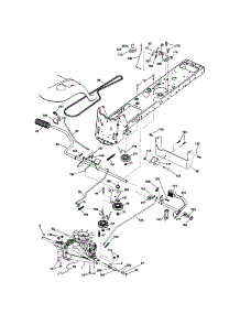 Ground Drive parts for Craftsman Front-Engine Lawn Tractor 917288220 from AppliancePartsPros.com