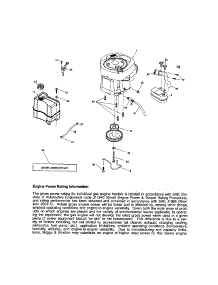 Engine parts for Craftsman Front-Engine Lawn Tractor 917288230 from AppliancePartsPros.com