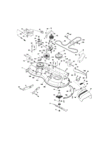 Mower Deck parts for Craftsman Front-Engine Lawn Tractor 917288230 from AppliancePartsPros.com