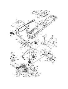 Ground Drive parts for Craftsman Front-Engine Lawn Tractor 917288240 from AppliancePartsPros.com