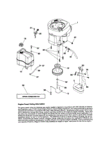Engine parts for Craftsman Front-Engine Lawn Tractor 917288240 from AppliancePartsPros.com