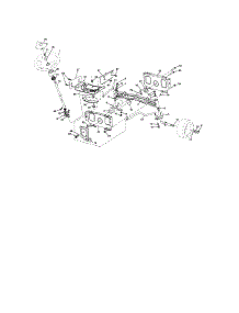 Steering parts for Craftsman Front-Engine Lawn Tractor 917288240 from AppliancePartsPros.com