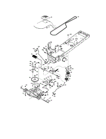 Ground Drive parts for Craftsman Front-Engine Lawn Tractor 917288250 from AppliancePartsPros.com