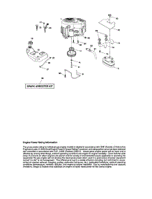 Engine parts for Craftsman Front-Engine Lawn Tractor 917288251 from AppliancePartsPros.com