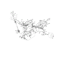Steering parts for Craftsman Front-Engine Lawn Tractor 917288260 from AppliancePartsPros.com