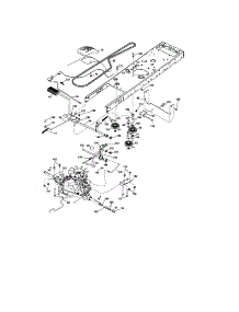 Ground Drive parts for Craftsman Front-Engine Lawn Tractor 917288260 from AppliancePartsPros.com