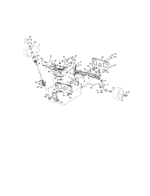 Steering parts for Craftsman Front-Engine Lawn Tractor 917288270 from AppliancePartsPros.com