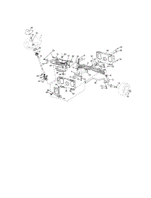 Steering parts for Craftsman Front-Engine Lawn Tractor 917288280 from AppliancePartsPros.com