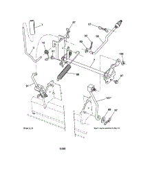 Lift parts for Craftsman Front-Engine Lawn Tractor 917288280 from AppliancePartsPros.com