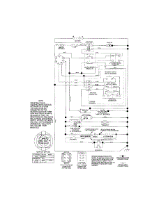 Schematic Diagram parts for Craftsman Front-Engine Lawn Tractor 917288280 from AppliancePartsPros.com