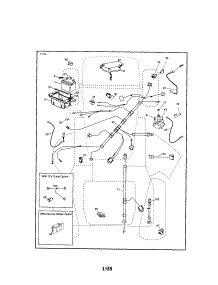 Electrical parts for Craftsman Front-Engine Lawn Tractor 917288320 from AppliancePartsPros.com