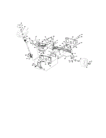 Steering parts for Craftsman Front-Engine Lawn Tractor 917288320 from AppliancePartsPros.com