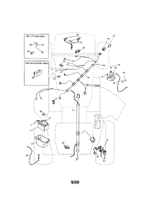 Electrical parts for Craftsman Front-Engine Lawn Tractor 917288330 from AppliancePartsPros.com