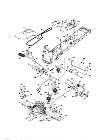 Ground Drive parts for Craftsman Front-Engine Lawn Tractor 917288340 from AppliancePartsPros.com