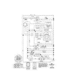 Schematic Diagram parts for Craftsman Front-Engine Lawn Tractor 917288342 from AppliancePartsPros.com