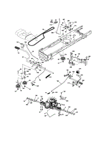 Ground Drive parts for Craftsman Front-Engine Lawn Tractor 917288360 from AppliancePartsPros.com