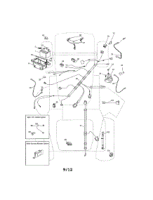 Electrical parts for Craftsman Front-Engine Lawn Tractor 917288420 from AppliancePartsPros.com