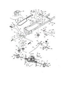 Ground Drive parts for Craftsman Front-Engine Lawn Tractor 917288420 from AppliancePartsPros.com