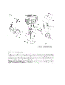 Engine parts for Craftsman Front-Engine Lawn Tractor 917288420 from AppliancePartsPros.com